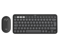 LOGITECH Zestaw klawiatura i mysz Pebble Combo for Mac Tonal Graphite 920-012244 Grafitowy - 1172745 - zdjęcie 3